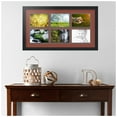 thumbnail image 2 of ArtToFrames Collage Photo Picture Frame with 6 - 5x7 Openings, Framed in Black with Cognac and Black Mats (CDM-3926-153), 2 of 8