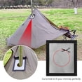 thumbnail image 4 of TFixol Hot Tent Estufa Jack Tent Altamente retardante de llama Estufa de leña Horno, 4 of 8