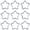 Light Green, variant on 10Pcs Star Shaped Carabiner Clips, Lightweight Aluminum Alloy Star Carabiners, Multi Color Spring Snap Hook Keychain Clips For Backpack Camping Outdoor Daily Organizing(Hot Pink-10PCS)