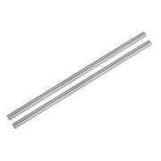 2PCS Linear Motion Rod Shaft Guide for 3D Printer and CNC Machine, Metric H8 Tolerance, 8mm x 330mm