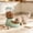 Green, variant on Large Capacity Automatic Dry Pet Food Feeder Plastic Gravity Dispenser for Cats Dogs Puppies Kittens Indoor Daily Feeding,Gray