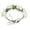 White, variant on NFTIGB Adjustable Coral Beige Flower Wreath Crown Headband for Women Bridal Wedding Beach Vacation Festival Floral Hair Accessories, 8.66 inches / 22 cm