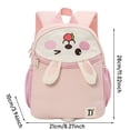 thumbnail image 4 of CUZIBR Toddler Kids Backpack 3D Cartoon Animal Shape School Daypack Preschool School Bag For Girls Travel Back To School Outdoor Lightweight Daily Use, 4 of 5