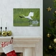 thumbnail image 5 of Whooping Crane Hunting Whooping Crane on Hunt Print Animal Wall Art Wildlife Canvas Prints Wall Art Ready to Hang Unframed, 5 of 18