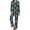 Style-2, variant on Top-kevin Red Bows Holly Pine Women's Long-Sleeve Shirt And Full-Length Bottom Pajama Set