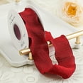 thumbnail image 6 of Homeer Gift Packing Ribbon Bouquet Wrapping Ribbon Cake Decoration Ribbon Gift Packing Ribbon - 2.5/4cm Ruffle Wavy Edges Textured Overlock Soft Pure Color Bouquet Wrapping, 6 of 11