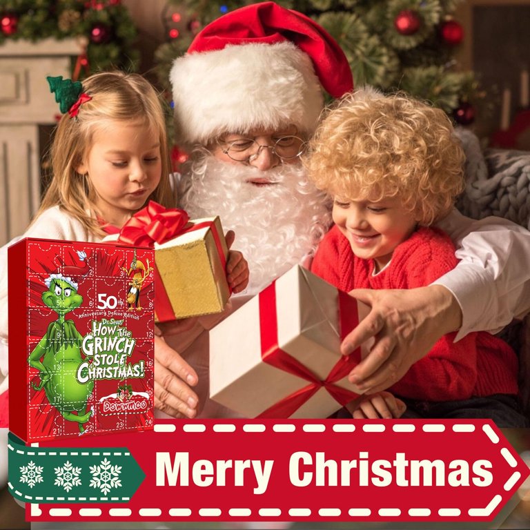 Grinch Christmas Advent Calendar 2023, Christmas Countdown Calendar for  Kids Adult, 24 Days of Christmas Advent Calendar, Cartoon Elf Figures Doll  Xmas Vacation Stocking Stuffer Gifts (24 days),B - Walmart.com