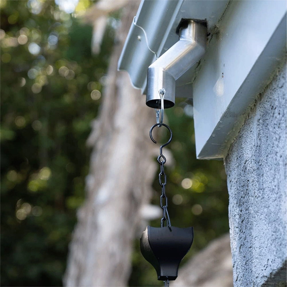 Rain Chain Gutter Adapter Kit Stainless Steel Rain Chain Gutter Adapter