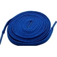thumbnail image 2 of Proof Culture | Compatible with Jordan 1-8 Laces | Flat Blue Cotton Shoe Laces Replacement for Jordan Laces and Air Force Laces - Royal Blue 45" inches - (114 cm), 2 of 6
