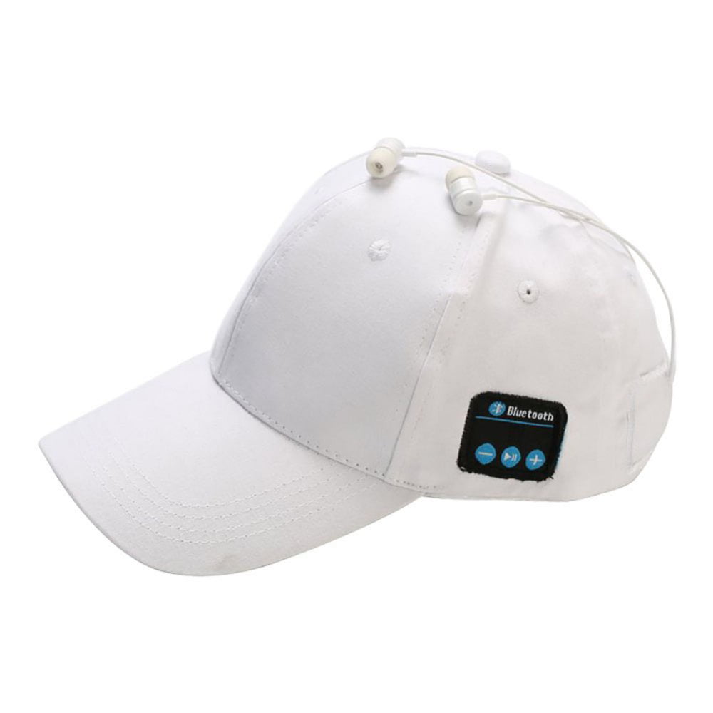 Hat Bluetooth with Speaker Musical Wireless Smart Baseball Cap Fashions Waterproof Running Hat for Outdoor Sports Gifts for Unisex 