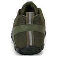thumbnail image 3 of Barefoot Water Shoes Mens Trail Runner Wide Toe Box Hiking Shoes Minimalist Zero Drop Sole Quick Dry Water Sports Sneakers Dark Green 44, 3 of 5