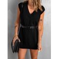 thumbnail image 4 of Women's Black Knit Vest Pullover Sweater, 4 of 19