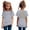 Grey, variant on Ytxxxx Kids Art Smock Set with Sleeve Hat for Painting Grey 5-6 Years
