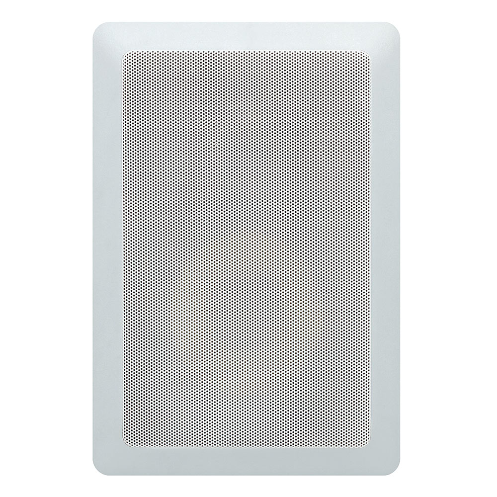 Cmple - 5.25" Surround Sound 2-Way In-Wall/In-Ceiling Kevlar Speakers (Pair) - Rectangular - image 2 of 6