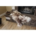 thumbnail image 2 of Salvani Genuine Icelandic Sheepskin Rug Throw – shade of brown, 2 of 7