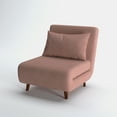 thumbnail image 5 of Artdeco Home Tustin Polyester Convertible Chair, Velvet Pink Blush, 5 of 10
