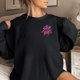 thumbnail image 4 of Pop cazadora para niña Demon Hunters Boys Girls Fashion Round-Neck Sweatshirt Streetwear Soft Comfortable Long Sleeve Hoodie for Daily Wear Spring Fall Winter （Black）, 4 of 4