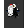 thumbnail image 2 of Men's Lost Gods Decorating wth Yeti  Sweatshirt Charcoal Heather 2X Large, 2 of 4