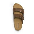 thumbnail image 5 of DREAM PAIRS Womens Slide Sandals Cork Footbed Open Toe Adjustable Flat Sandals Comfort Slip On Slippers for Summer, 5 of 6