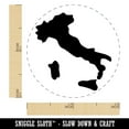 thumbnail image 2 of Italy Country Solid Self-Inking Rubber Stamp Ink Stamper - Black Ink - Mini 1/2 Inch, 2 of 7