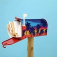 thumbnail image 6 of Bingfone Beach With Palm Trees Magnetic Mailbox Cover Standard Size For Garden Yard Outdoor Decorations-25.5x21 In, 6 of 7