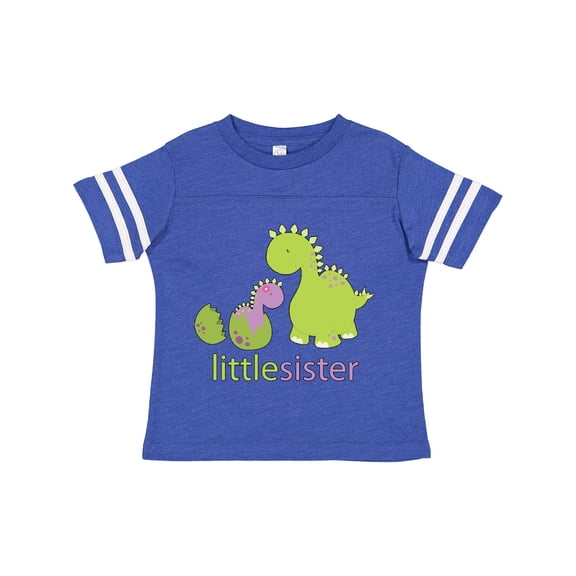 Inktastic Little Sister Purple Girls Toddler T-Shirt