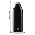 thumbnail image 3 of Botella de agua de acero inoxidable con aislamiento y tapa a prueba de fugas, ideal para el gimnasio, viajes y actividades al aire libre. Termo de doble pared, 500 ml, 3 of 6