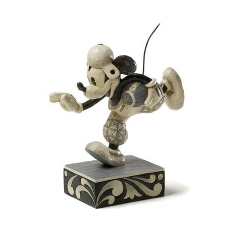 Jim Shore Donald Duck - Disney Traditions designed by Jim Shore for Enesco Black and White Football Mickey Figurine 6 IN