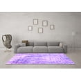 thumbnail image 3 of Ahgly Company Indoor Rectangle Oriental Purple Industrial Area Rugs, 2' x 4', 3 of 4