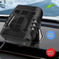 thumbnail image 4 of Calentador de cerámica portátil para coche, ventilador de calefacción de 12v CC, desempañador, descongelador, 4 of 5