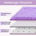 thumbnail image 6 of TWINNIS Super Soft Area Rug for Living Room Bedroom Shaggy Accent Carpets for Kids Girls Rooms,5'x8',Purple, 6 of 7
