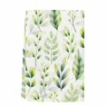 thumbnail image 2 of Green Leaves Kitchen Towels Set of 1, Summer Botanical Farmhouse Leaf Watercolor Absorbent Dish Towels for Kitchen, Microfiber Hand Towel, Quick Drying Tea Towel for Cleaning Decorative Dishcloths, 2 of 7