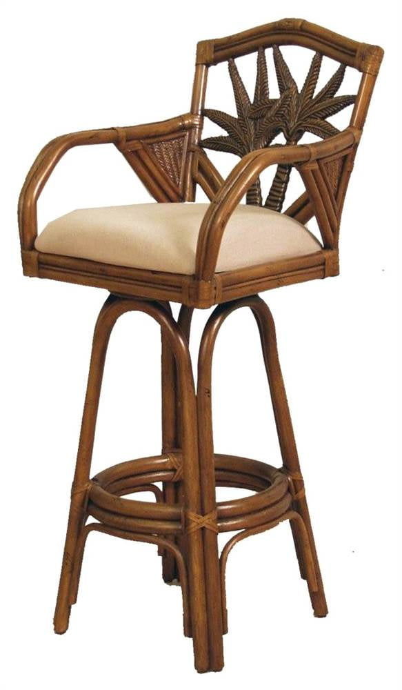 wicker rattan stools