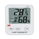 thumbnail image 1 of 2x Higrómetro Inalámbrico Digital Interior al Aire Libre Termómetro Monitor de Humedad y Temperatura para Casa Zulema Alarma de termómetro digital, 1 of 8