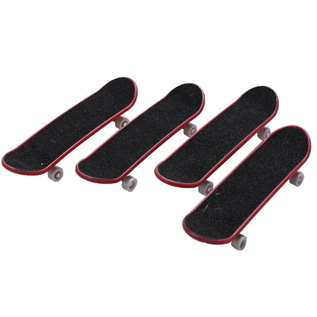 4 Pcs Mini Planches à Doigts Professionnelles/ Planche à Doigts, Surface Mate Unique (Motifs et Couleurs Aléatoires)