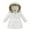 White, variant on XBASW Toddler Kids Girls Winter Parka Coat Waterproof Puffer Cotton Jacket Hooded Warm Outwear Med-Length Children Cotton Jacke for 3-12 Years