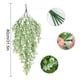 thumbnail image 2 of YiJuHui 6pcs Lifelike Artificial Hanging Vine Plant - No Maintenance Fake Greenery for Indoor Wall Decor, Home & Office Decoration, 2 of 3