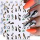 thumbnail image 1 of Geometric Lines Nail Stickers,Bronzing Marble Blooming Nail Decals Laser Gold Nail Art Stickers 3D Abstract Line Adhesive Stickers for Nails Women DIY, 1 of 4