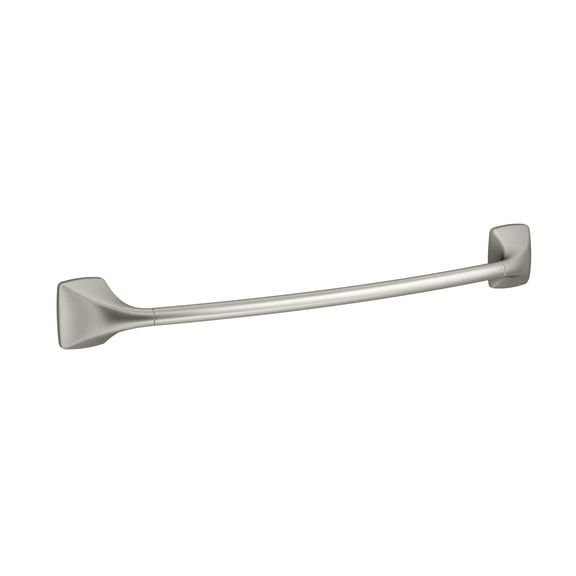 KOHLER Maxton 18-in Brushed Nickel Wall Mount Single Towel Bar