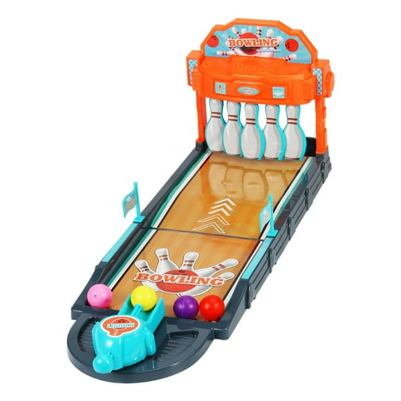 HILABEE Tabletop Bowling Game Set Compact Desktop Bowling Toy for Gift Entertainment