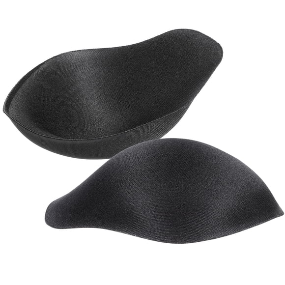 unidades de almohadillas agrandadoras para traje de baño de hombre, tipo bóxer, tipo slip, con diseño 3D (negro)