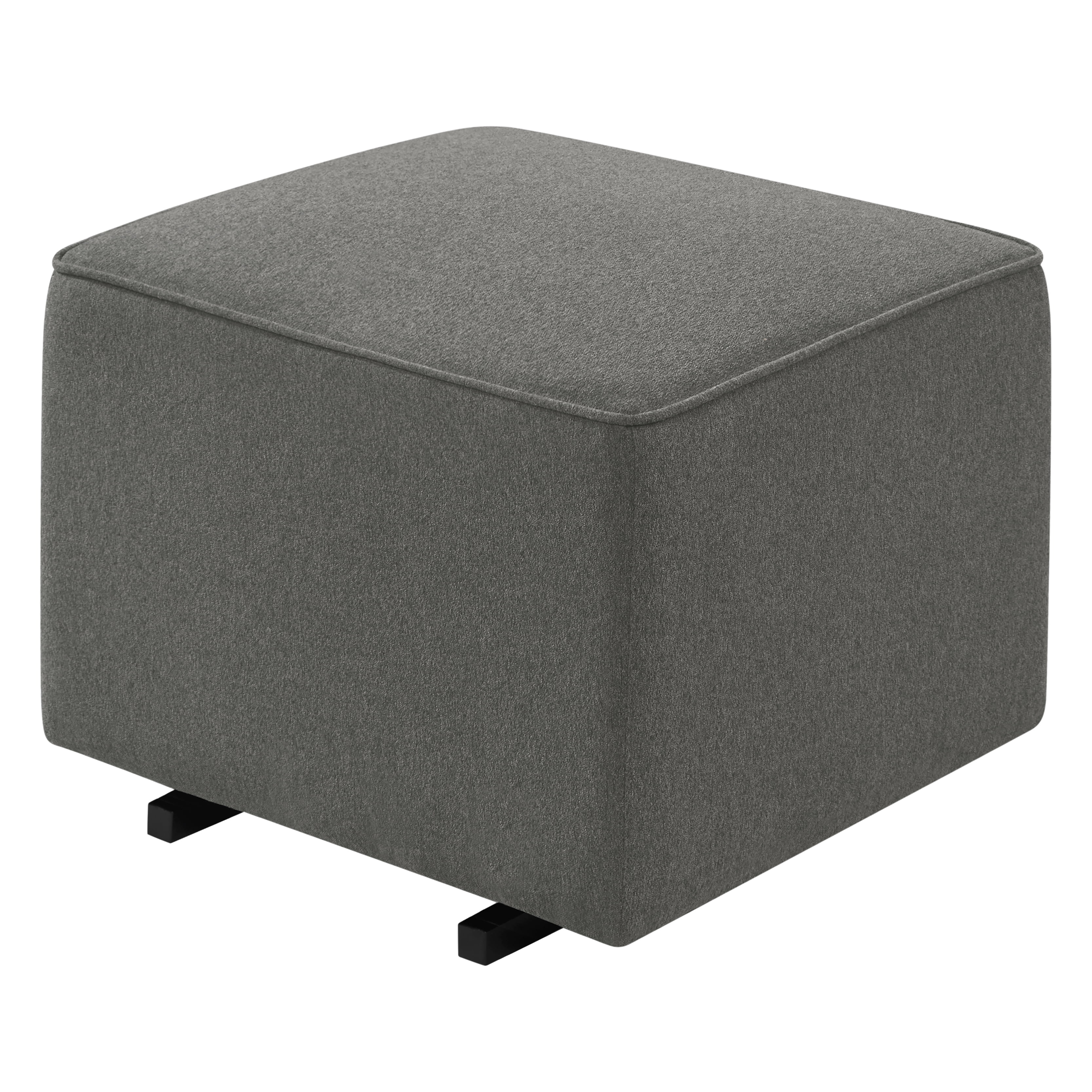 Davinci Universal Gliding Ottoman in Dark Grey Finish
