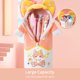 thumbnail image 5 of NBX Cute Plush Cartoon Stand Up Estuche para lápices Caja de almacenamiento Soporte para bolígrafos Abanopi Tipo 1, 5 of 7