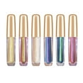 thumbnail image 3 of 6 Colors Liquid Eyeshadow Color Eye Makeup Face Makeup Color Liquid Highlight 3ML Gemstone Makeup, 3 of 3
