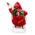thumbnail image 2 of Kurt Adler 8.5-Inch Fabriché Santa on Sled, 2 of 7