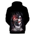 thumbnail image 2 of Jeff The Killer Hoodie Cosplay 3D Sweatshirt Men Women Pullover Casual Longsleeve, 2 of 5