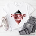 thumbnail image 5 of Christmas Things Retro Pop Classic T-Shirt, Holiday Tee Gift, 5 of 6