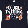 thumbnail image 4 of Inktastic Christmas Cookie Tasting Crew with Holiday Cookies Boys or Girls Baby Bodysuit, 4 of 5