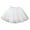 White, variant on Bmisegm Back to School Clothes for Girls High Waist Pearl Decor Mesh Tutu Skirt with Lining for Carnival Party Daily Wear Girls Skirts 5-6 Years