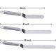 thumbnail image 2 of Juego de 3 cuchillos para tartas y espátulas de acero inoxidable con ángulo de 6/8/10 pulgadas, cuchillo para glaseado de acero inoxidable, cuchillo de cocina profesional, 2 of 8